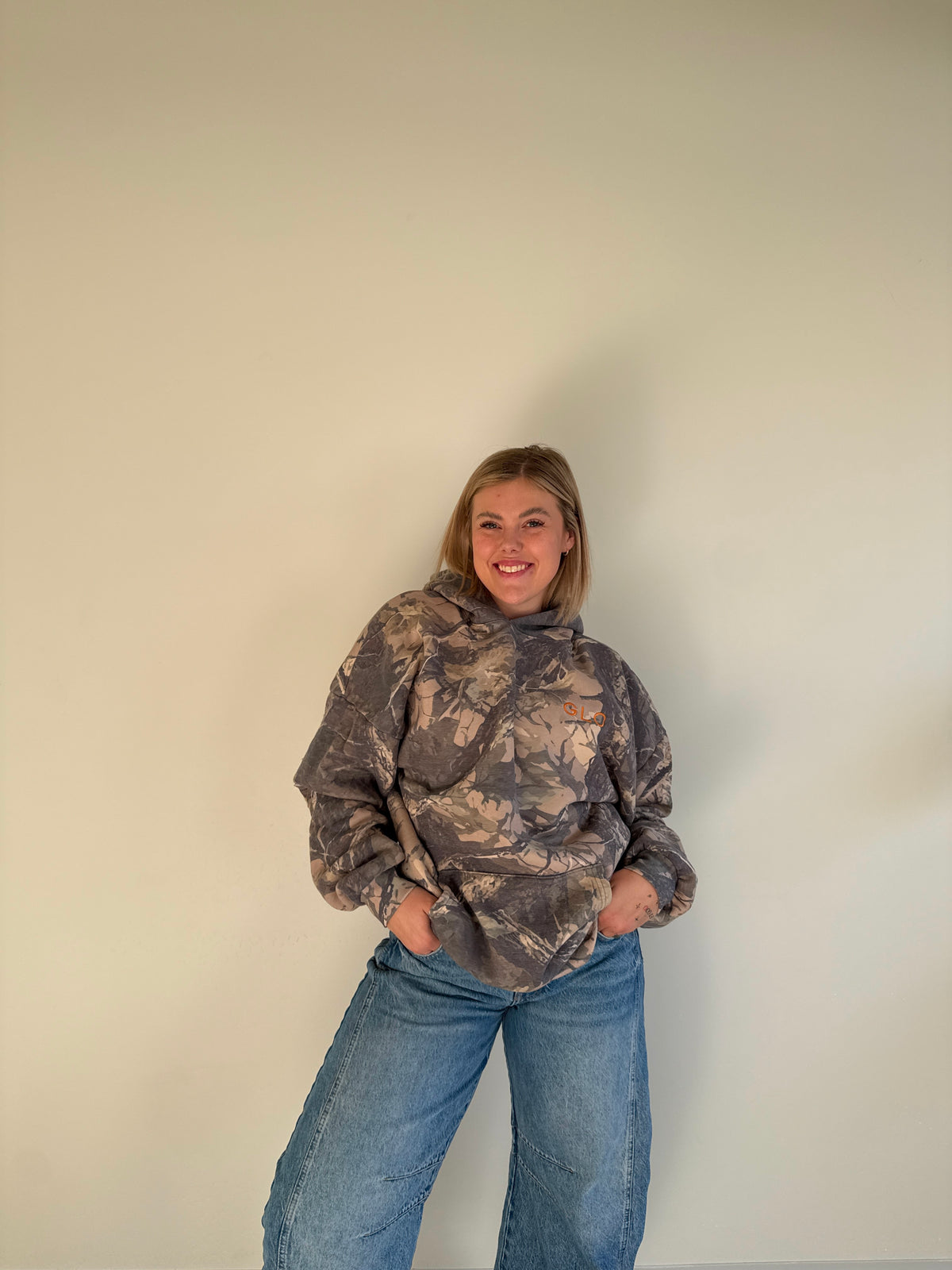 Patchwork Redeemed Dark Camo Hoodie