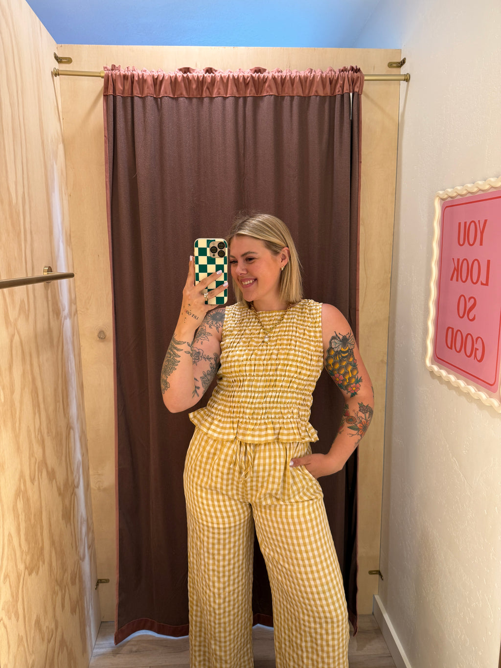Honey Harvest Drawstring Pants