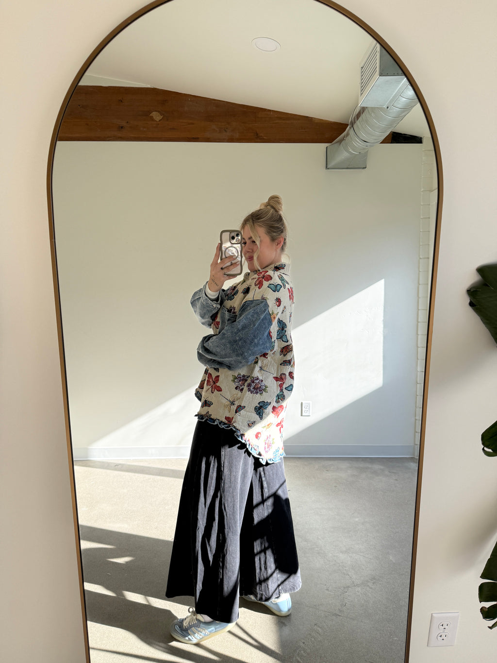 Butterfly Garden Quilted Jacket