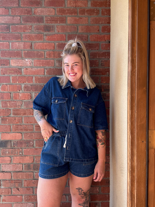 Effortlessly Chic Denim Set
