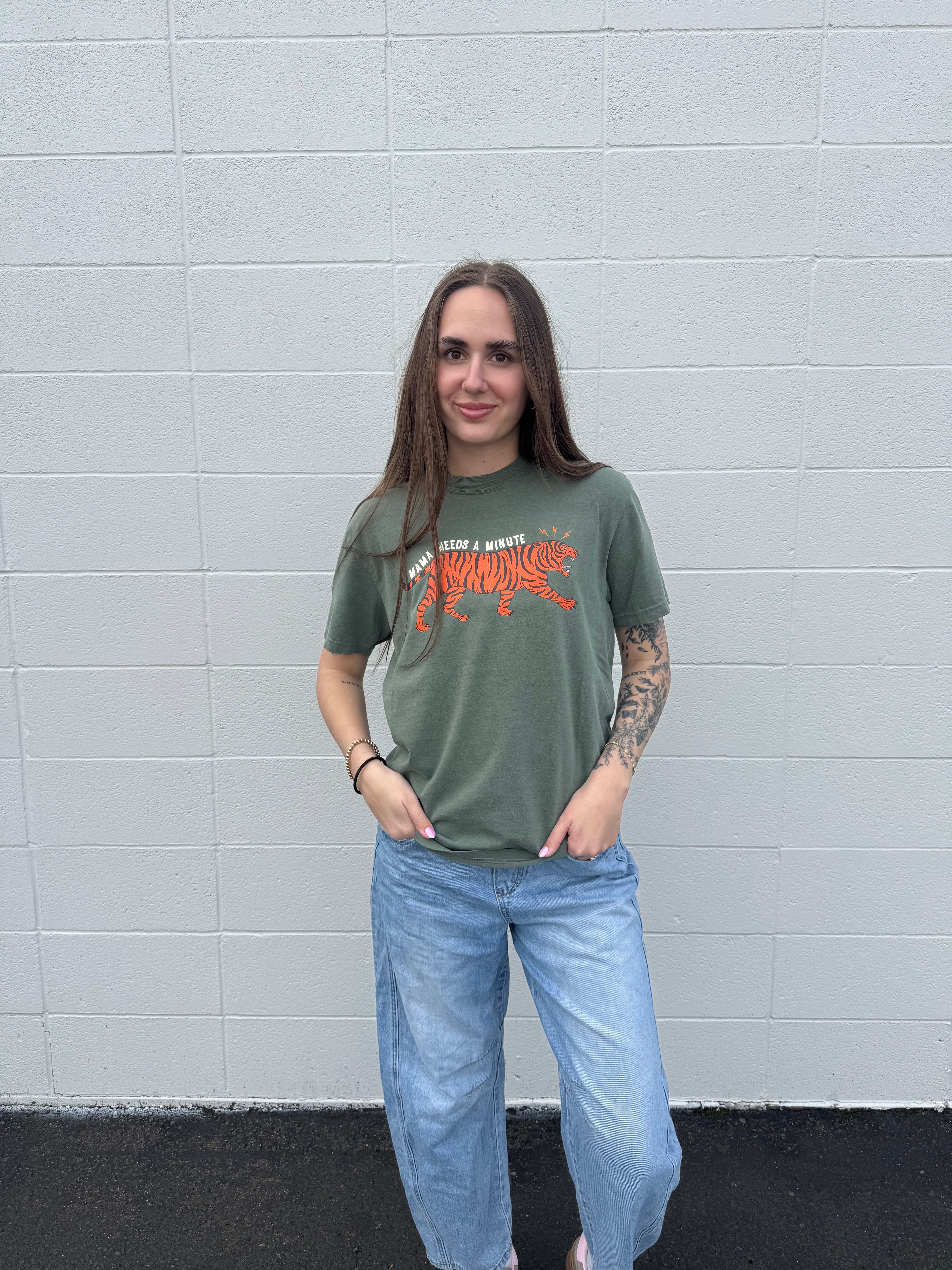 Mama Needs A Minute Graphic Tee