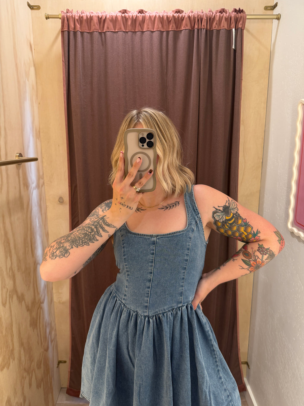 Daydream Denim Mini Dress