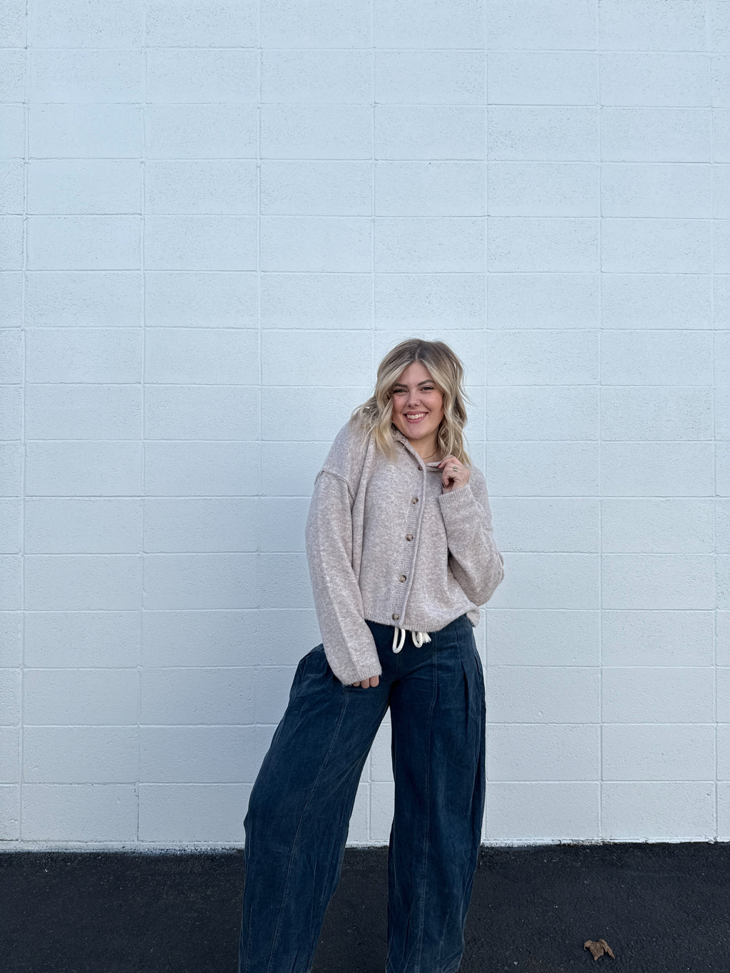 Monroe Button Up Cardigan