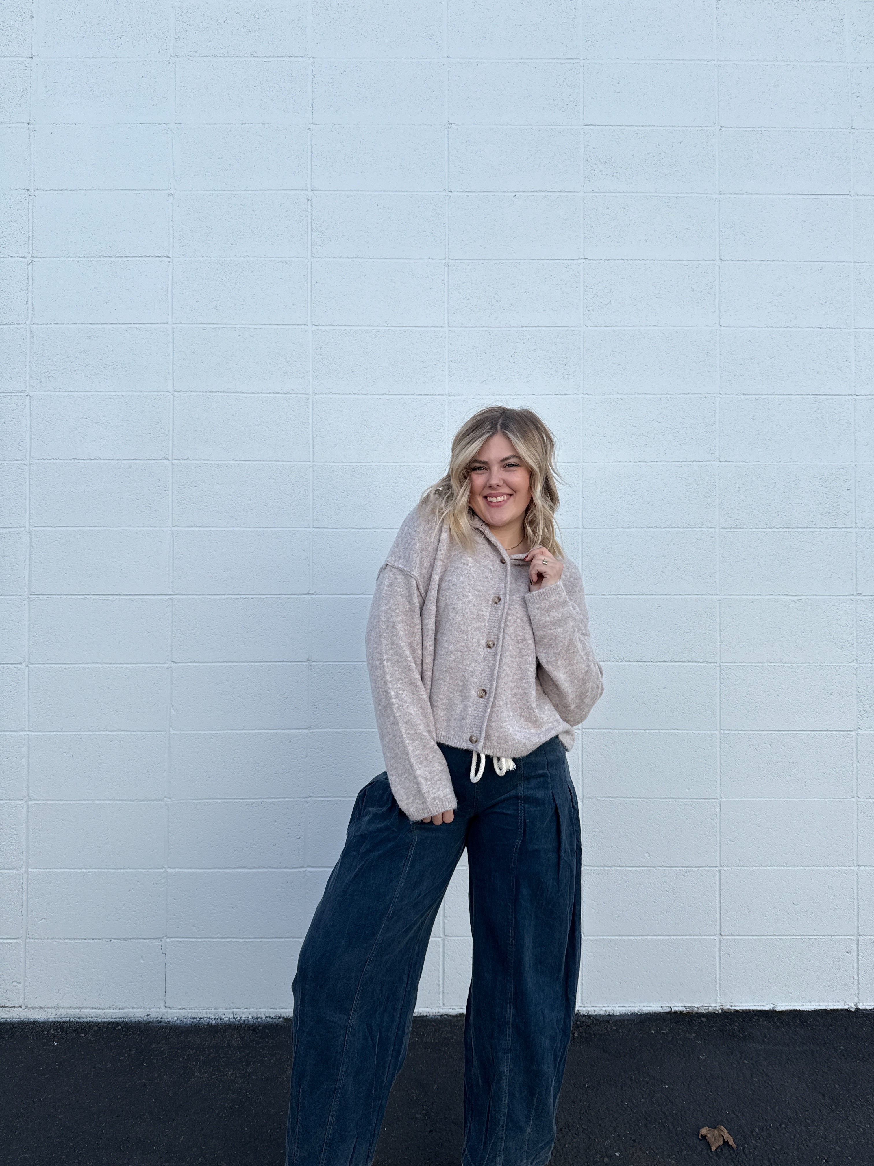 Monroe Button Up Cardigan