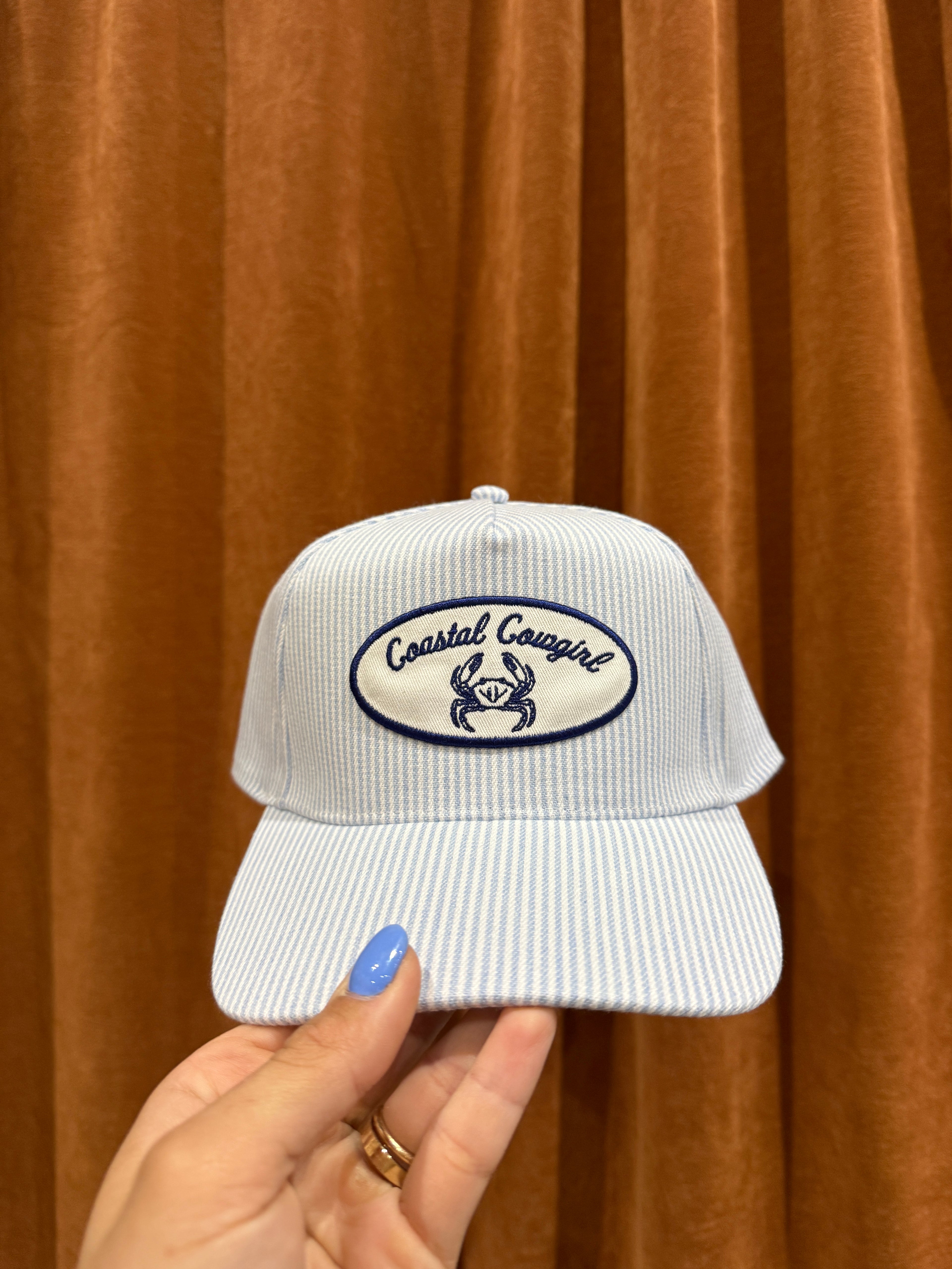 Coastal Cowgirl Striped Hat