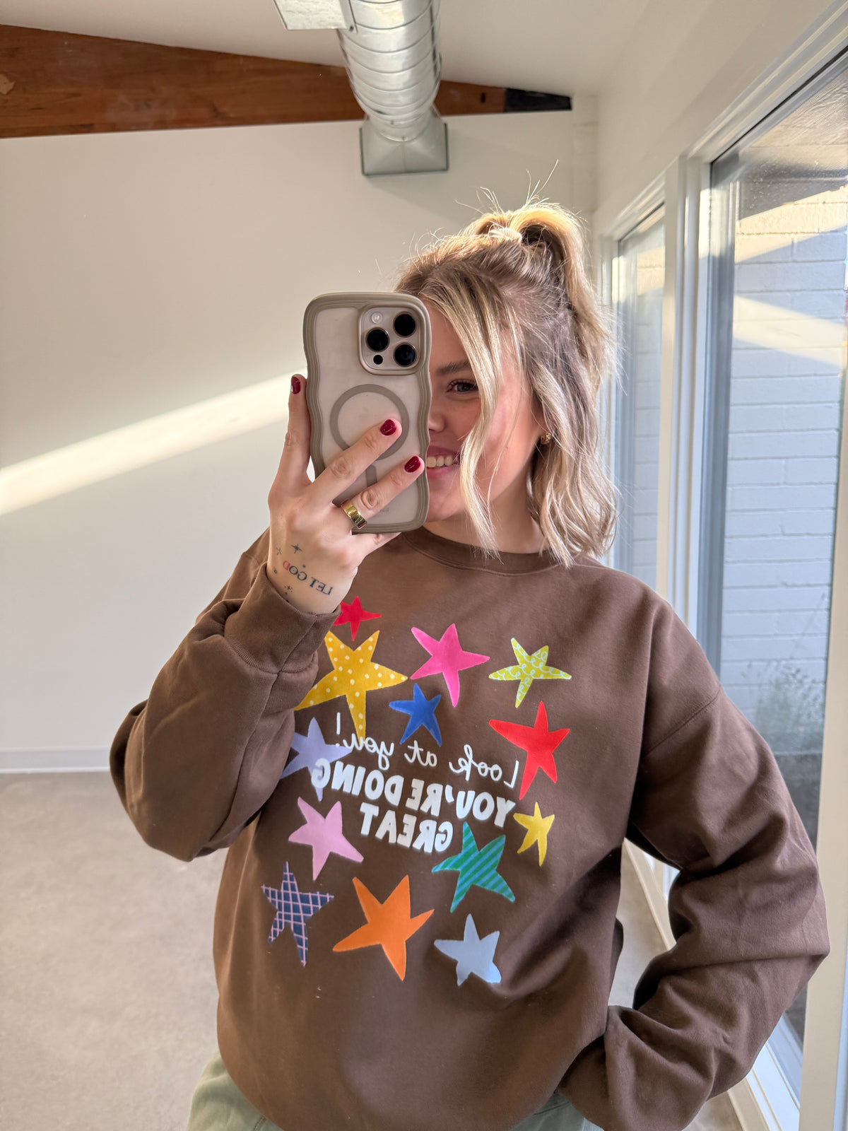 Look at You, You're Doing Great Sweatshirt