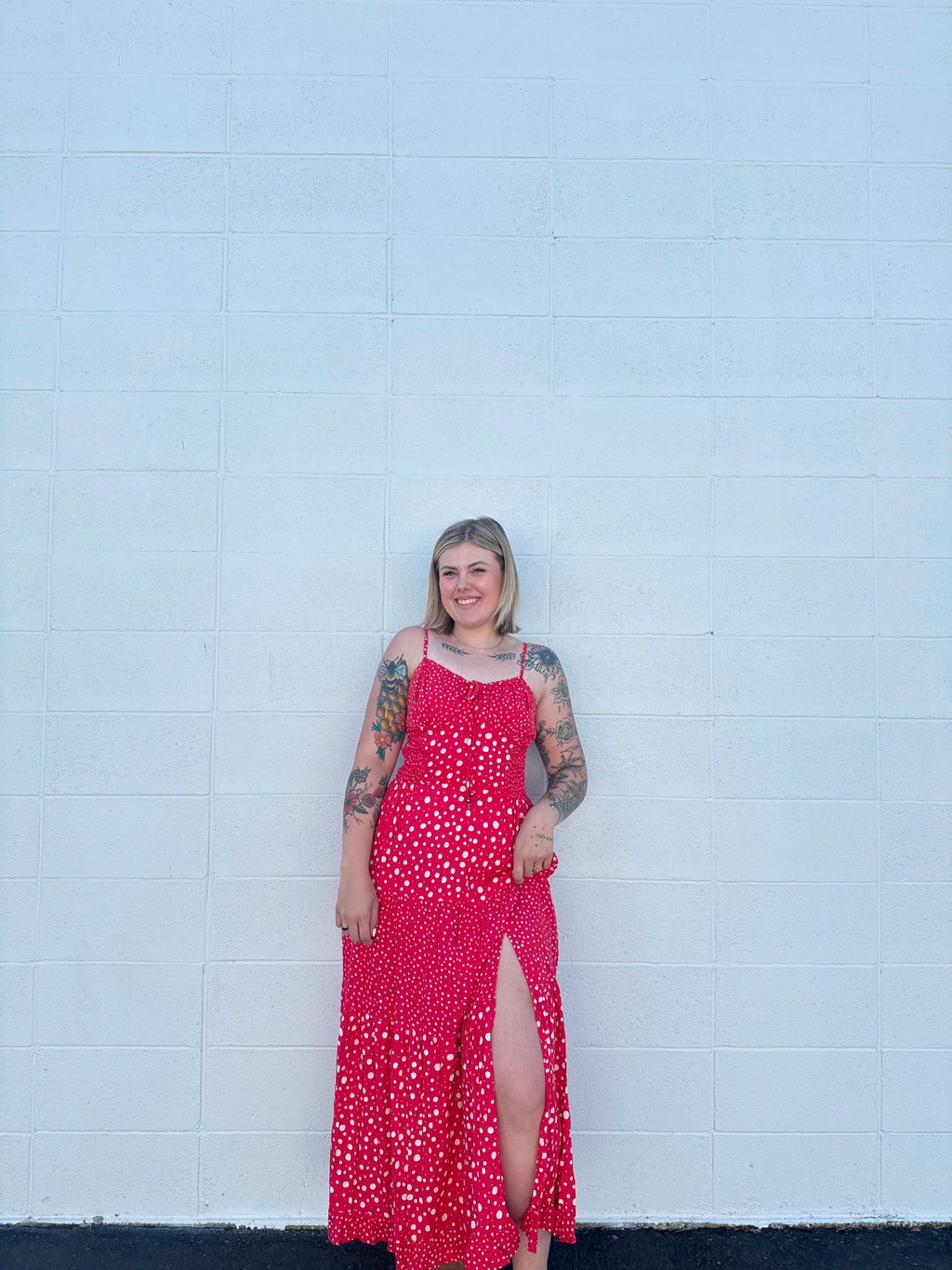 Scarlett Dottie Dream Maxi Dress