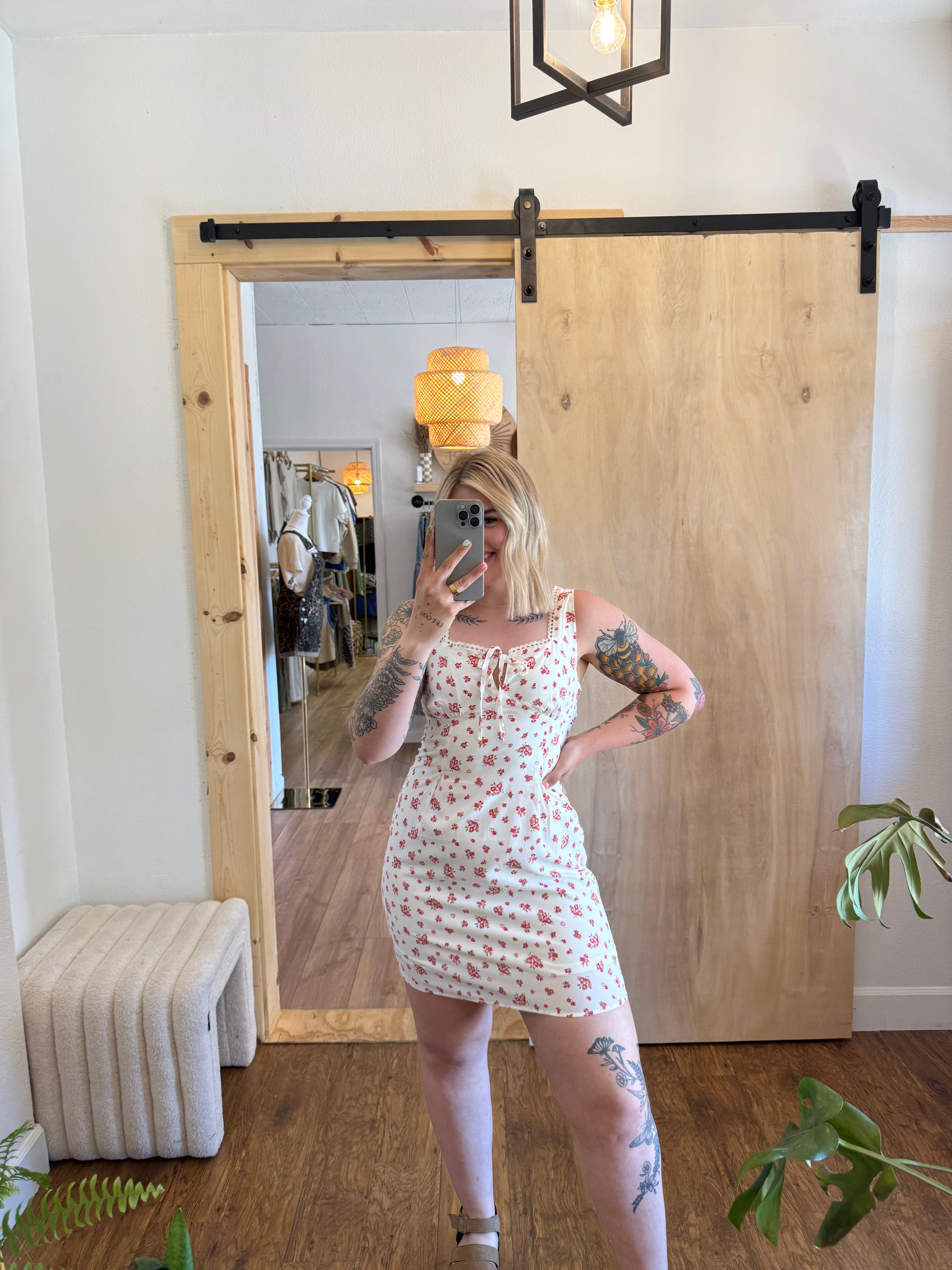 Lover Girl Floral Mini Dress