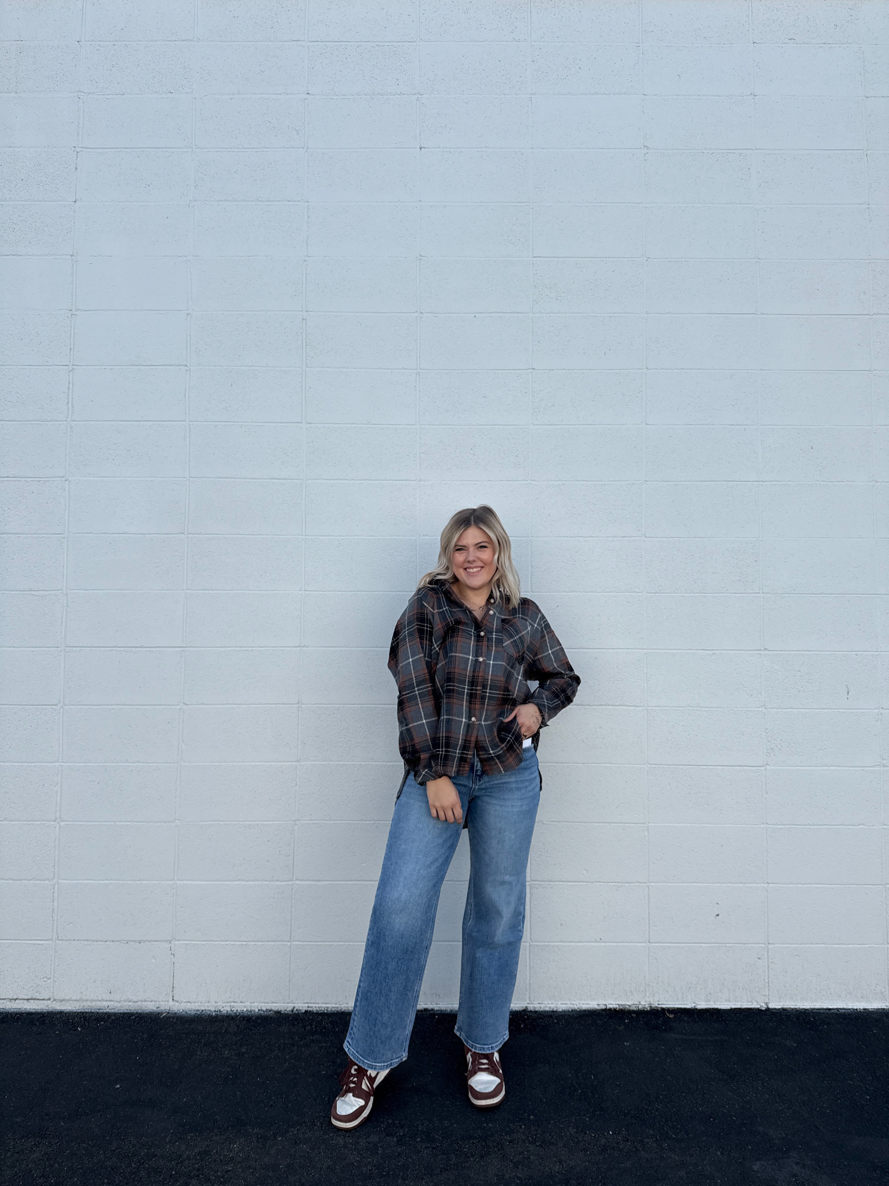 Devin High Rise Wide Leg Jean