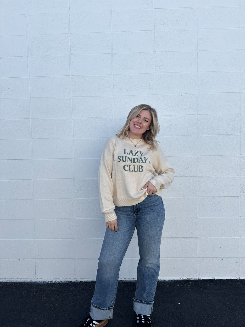 Lazy Sunday Club Sweater