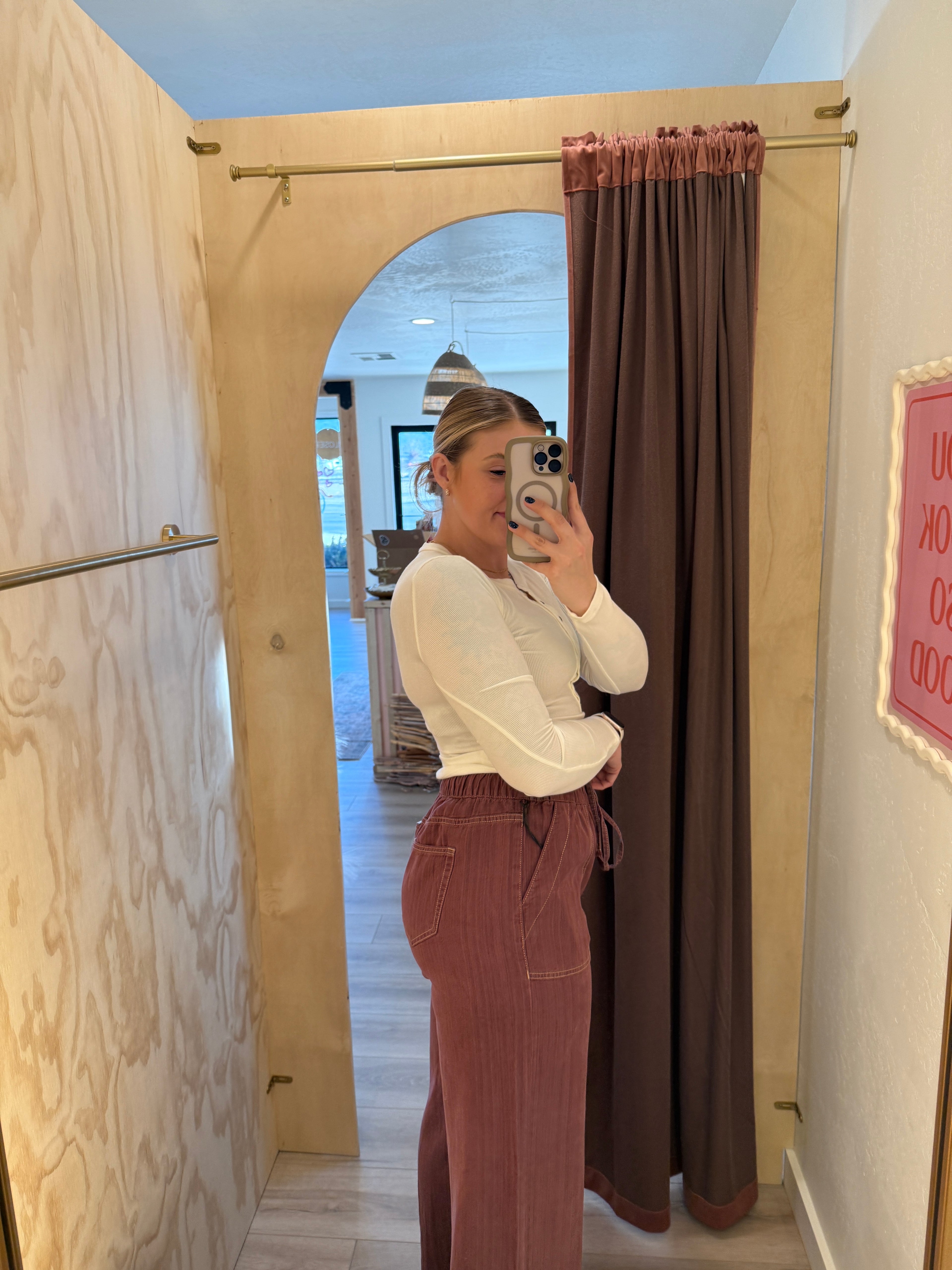 Wine About It Wide Leg Pants