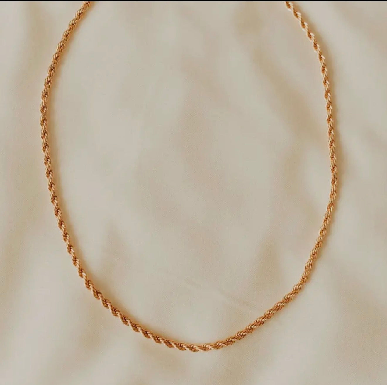 Mauve Braided Necklace