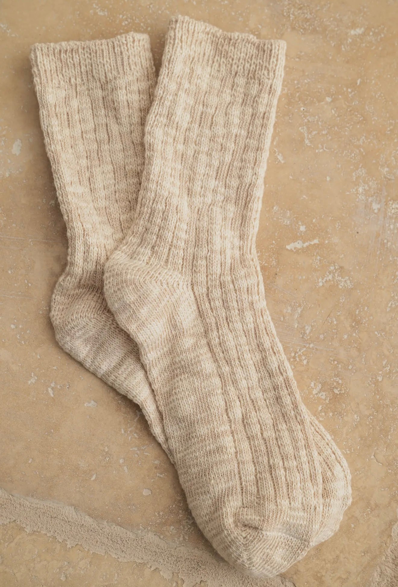 Cream Campfire Socks