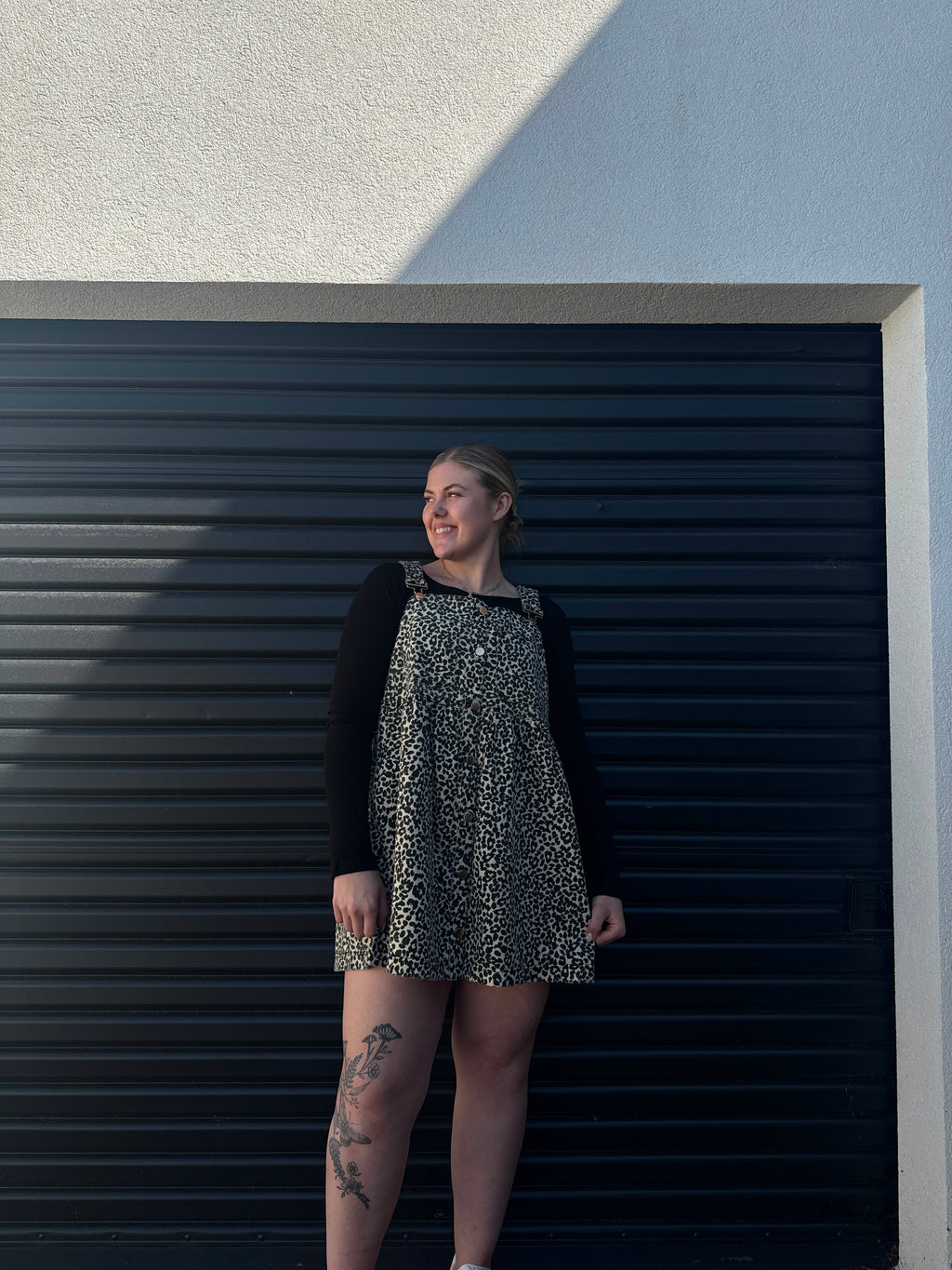 Leopard Babydoll Dress