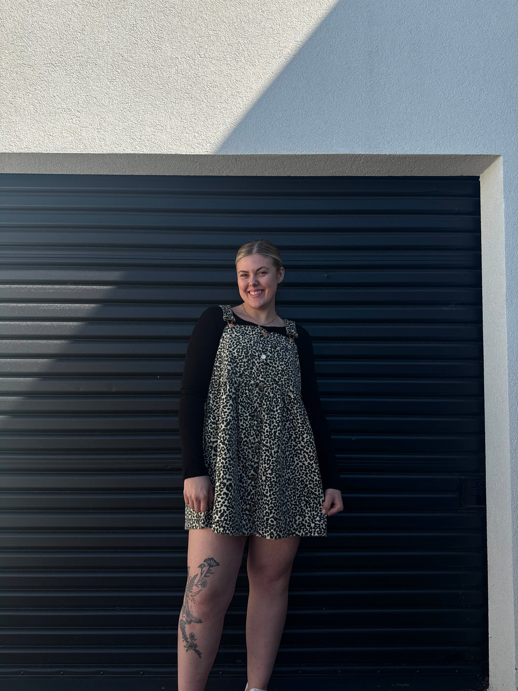 Leopard Babydoll Dress