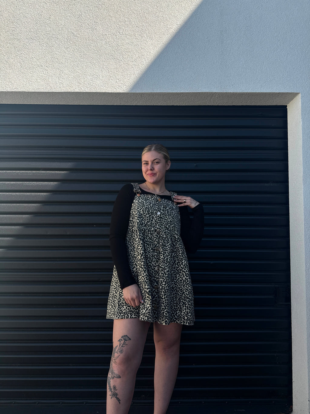 Leopard Babydoll Dress