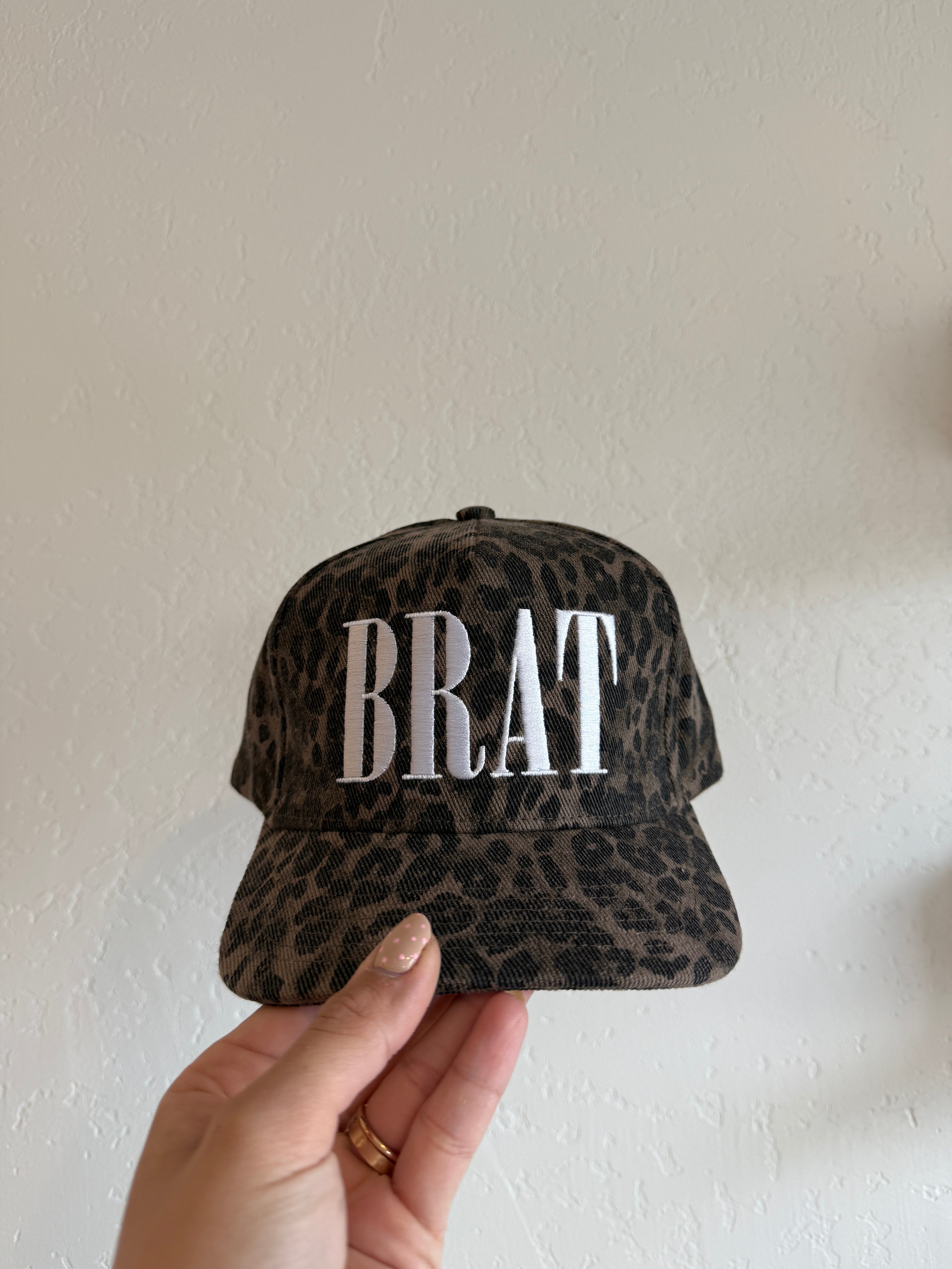 Brat Leopard Hat