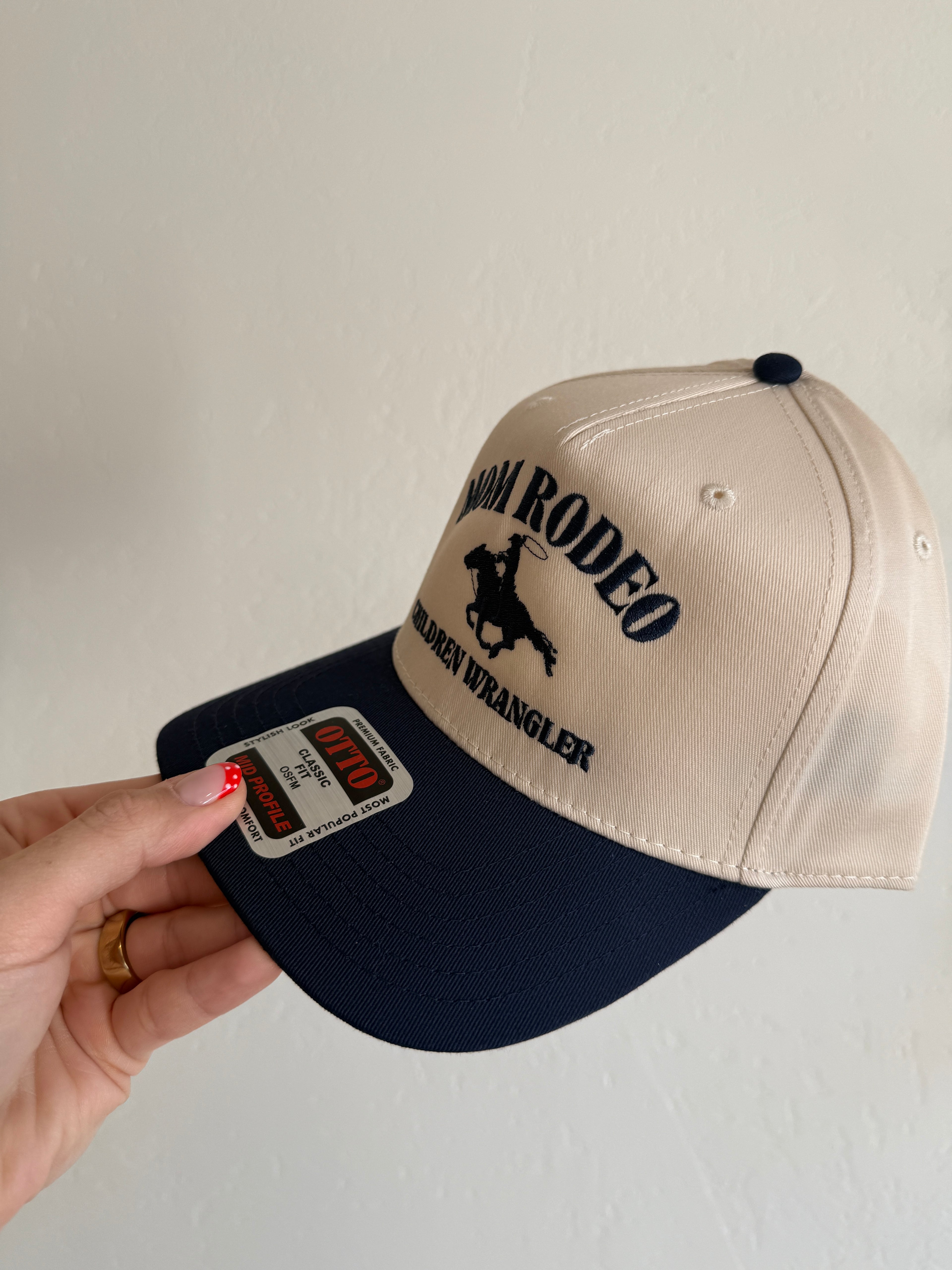 Mom Rodeo Children Wrangler Hat