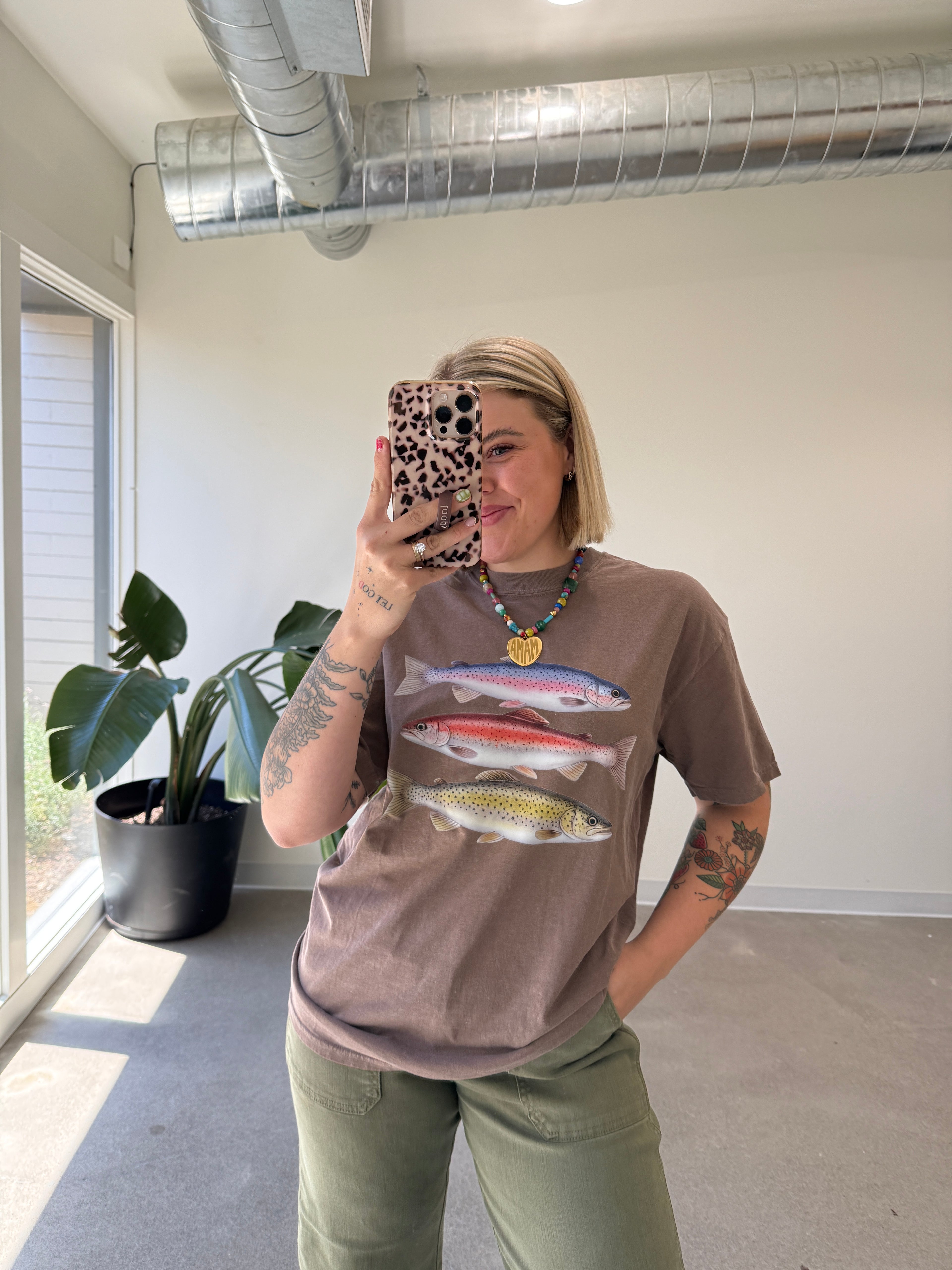 Gone Fishin Graphic Tee