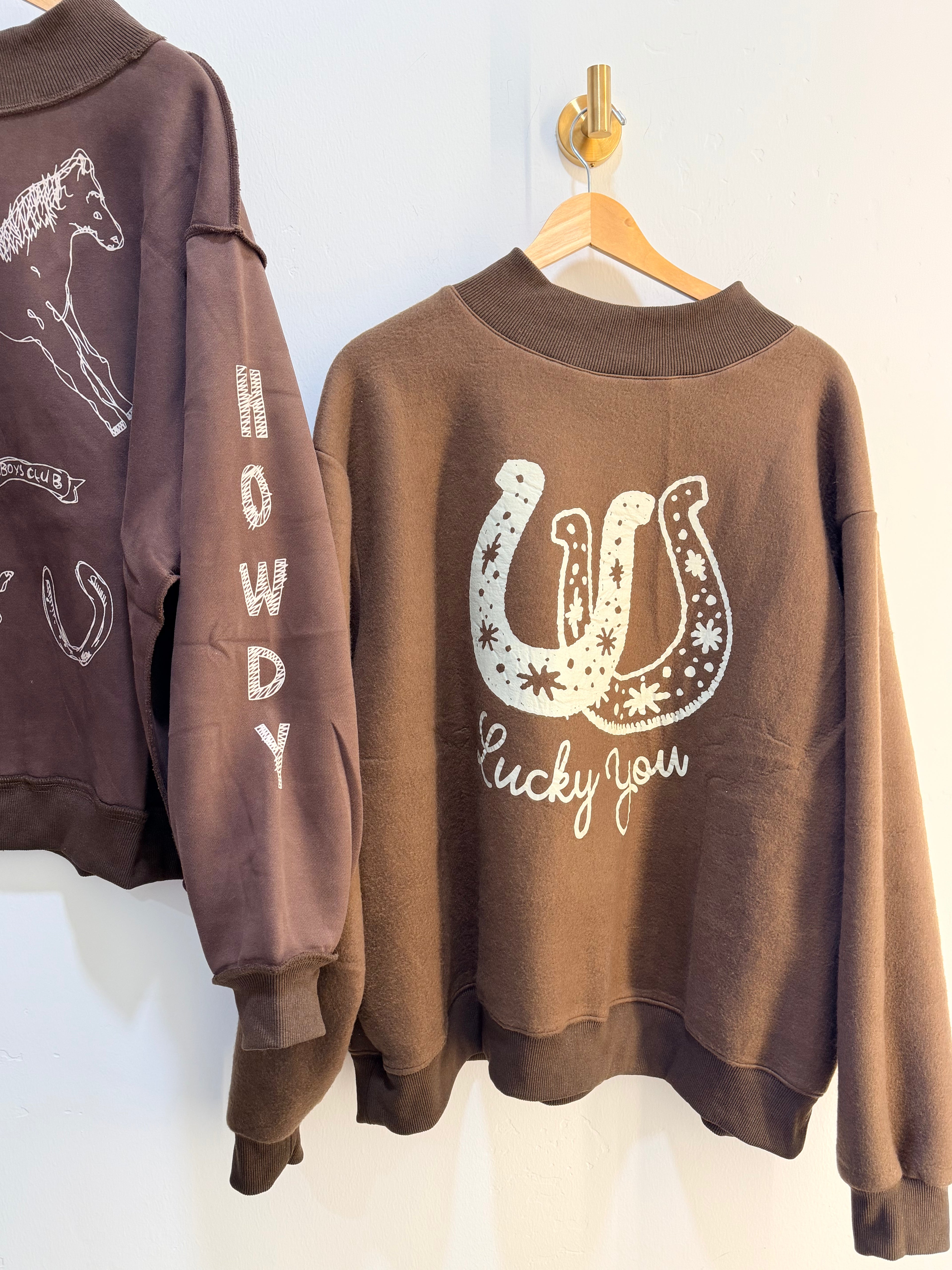 Sad Cowboy Club Mockneck