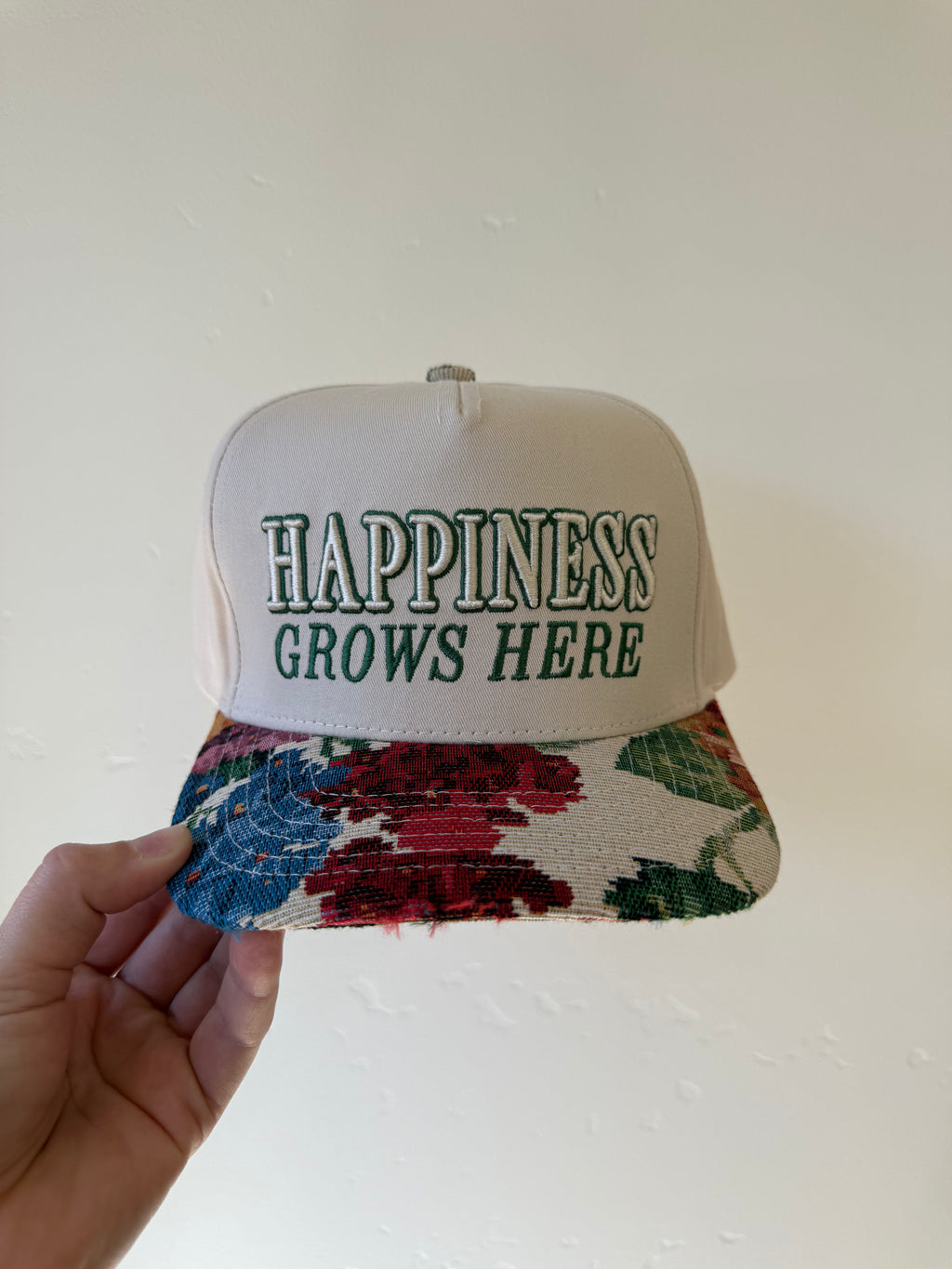 Happiness Grows Here Trucker Hat