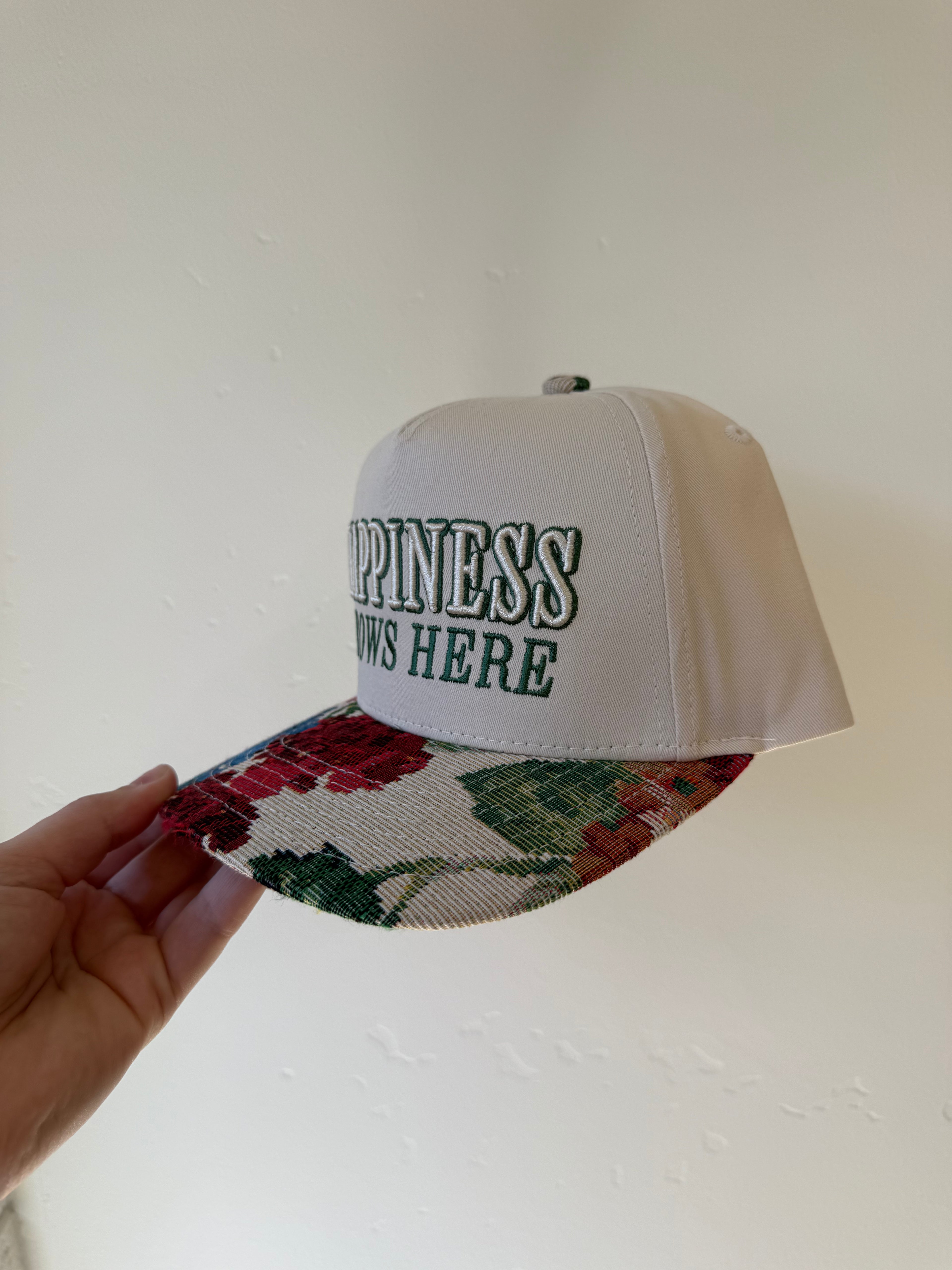 Happiness Grows Here Trucker Hat