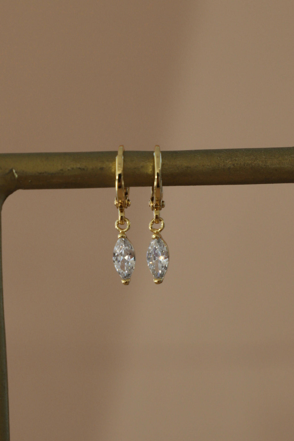 MARQUISE CZ DROP HUGGIES