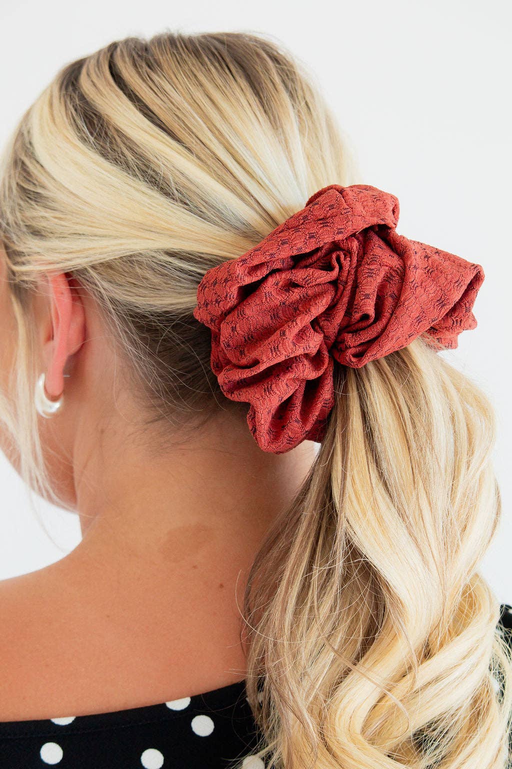 Cabernet Jumbo Scrunchie