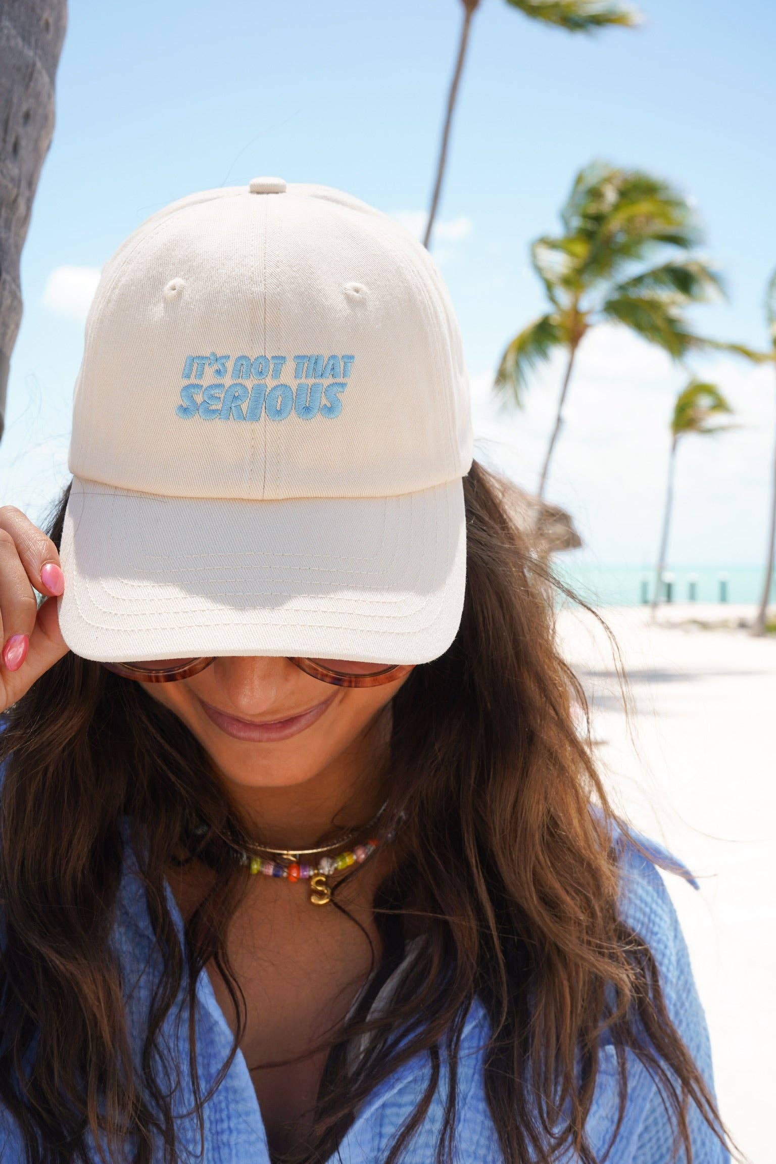 It's Not That Serious - Cream Dad Cap