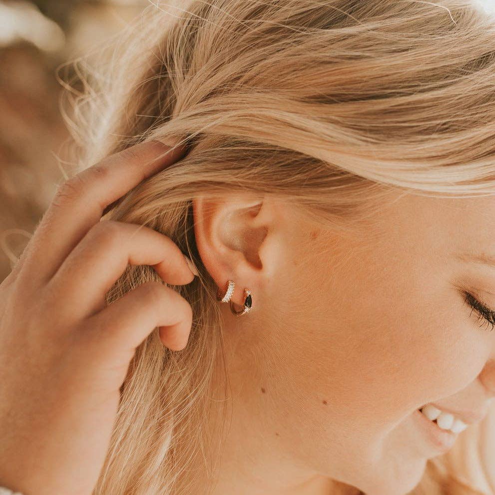 Mauve Natalie Hoops