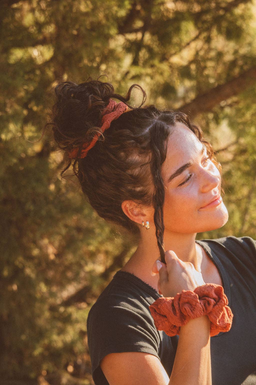 Terracotta Oversized 2.0 Scrunchie