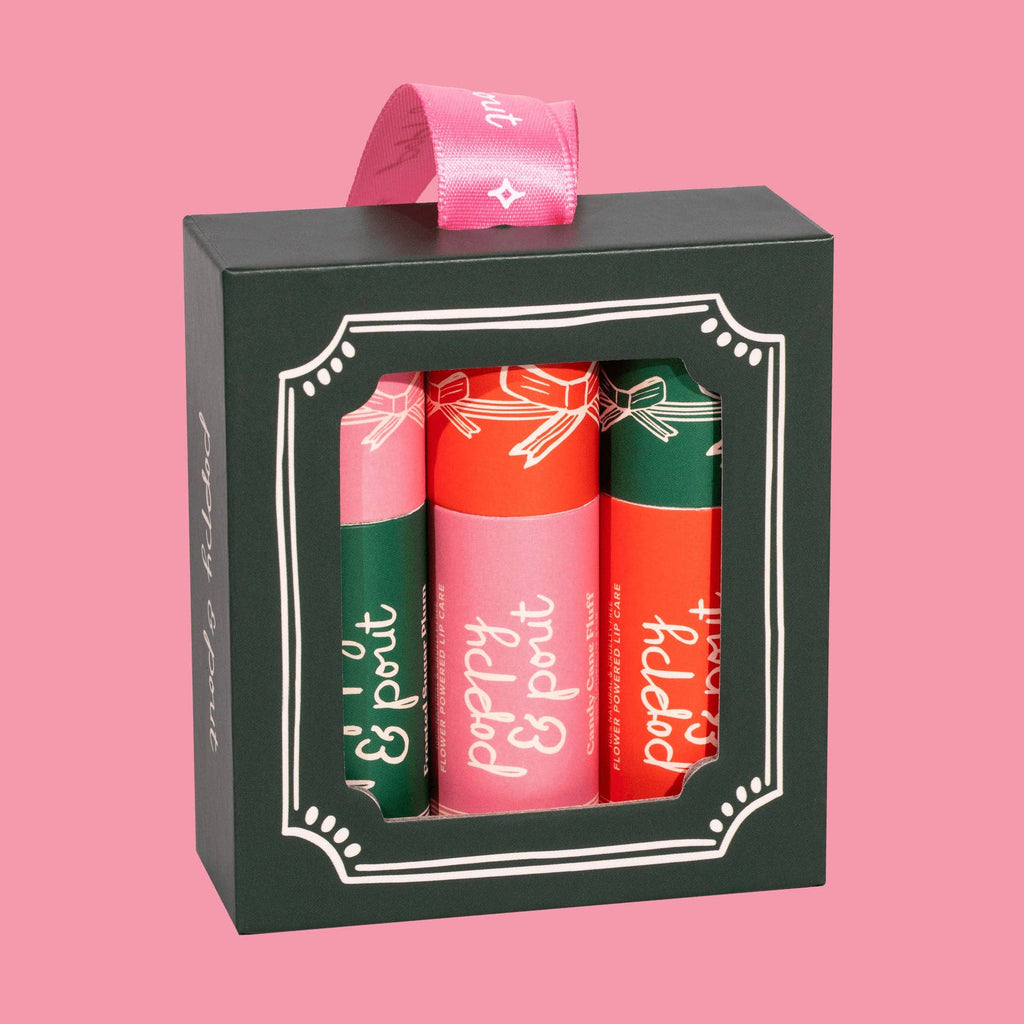 Poppy and Pout - Lip Balm Trio