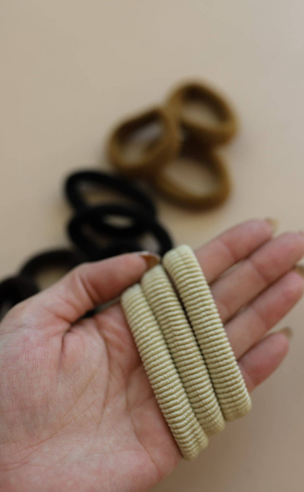 Midi Slick Back Hair Ties - Multiple Colors