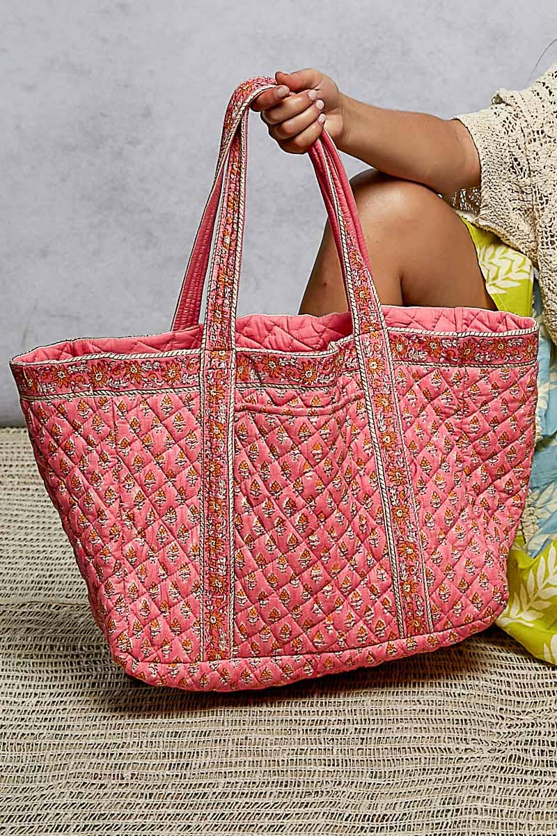 Everything Quilted Tote (Multiple Colors)
