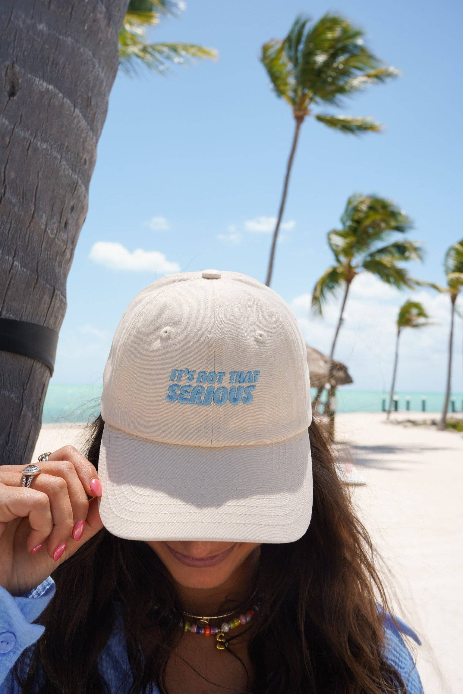 It's Not That Serious - Cream Dad Cap
