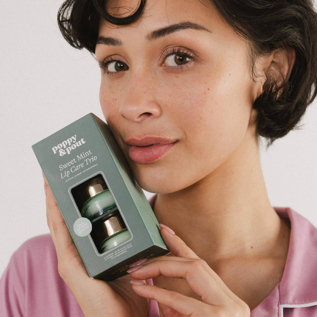 Poppy and Pout Lip Care Trio -  Sweet Mint