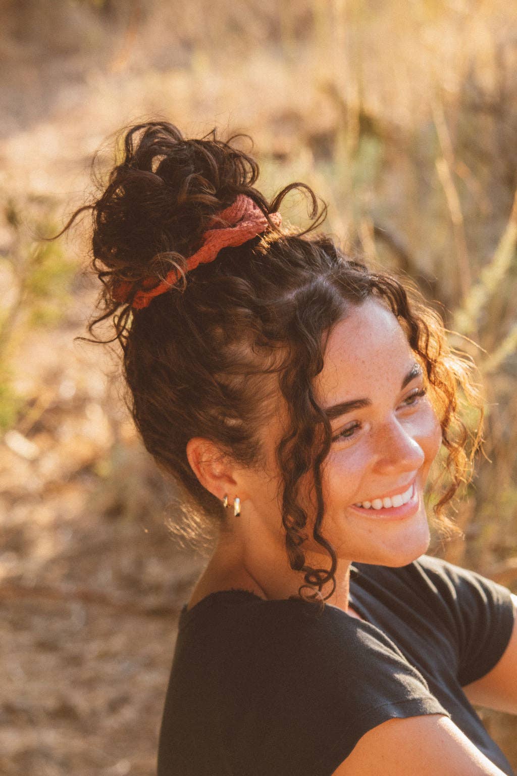 Terracotta Oversized 2.0 Scrunchie