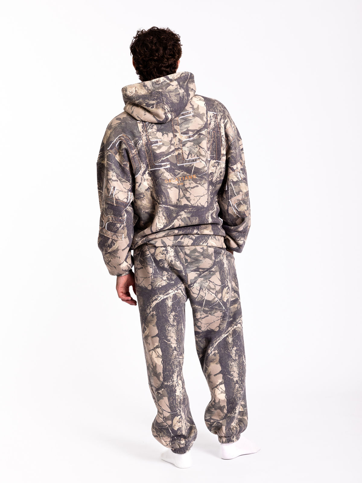 Patchwork Redeemed Dark Camo Hoodie