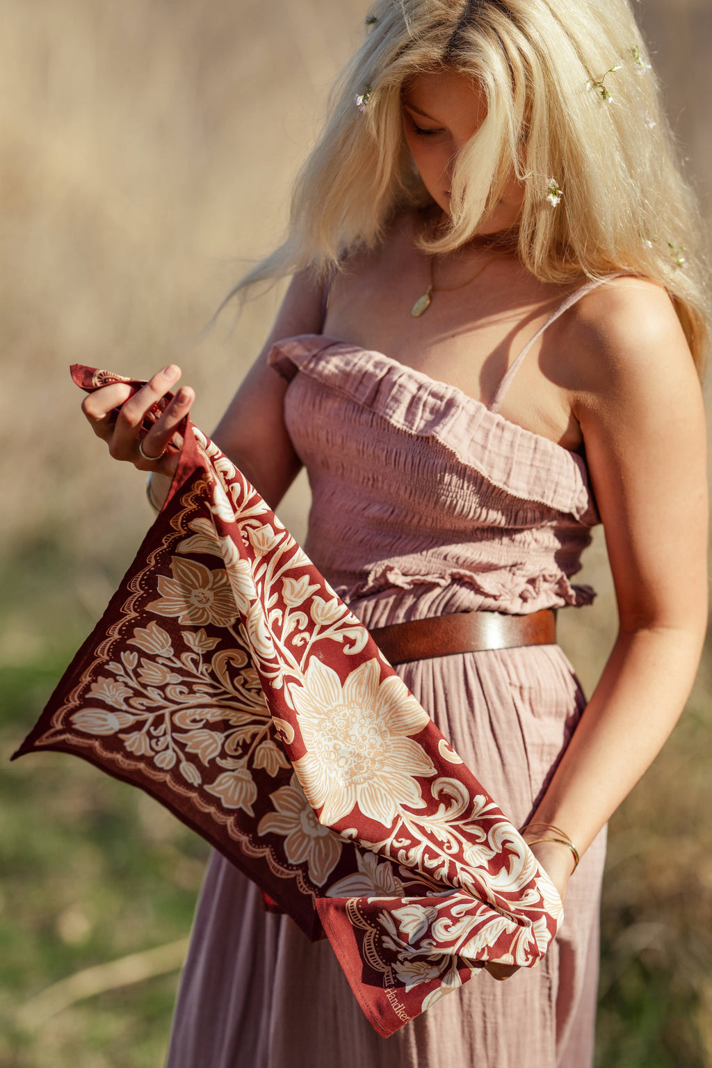 Rustic Bloom Bandana