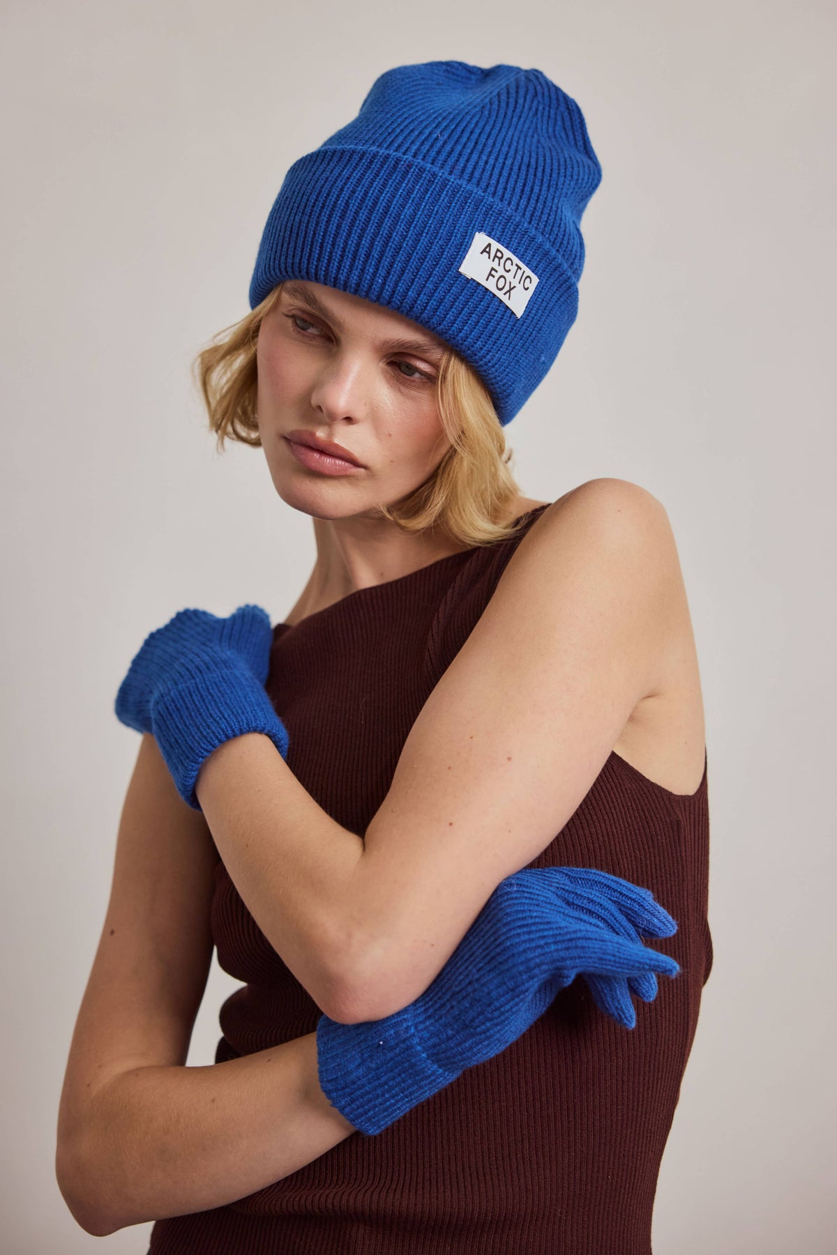 Recycled Bottle Beanie - Ocean Blue