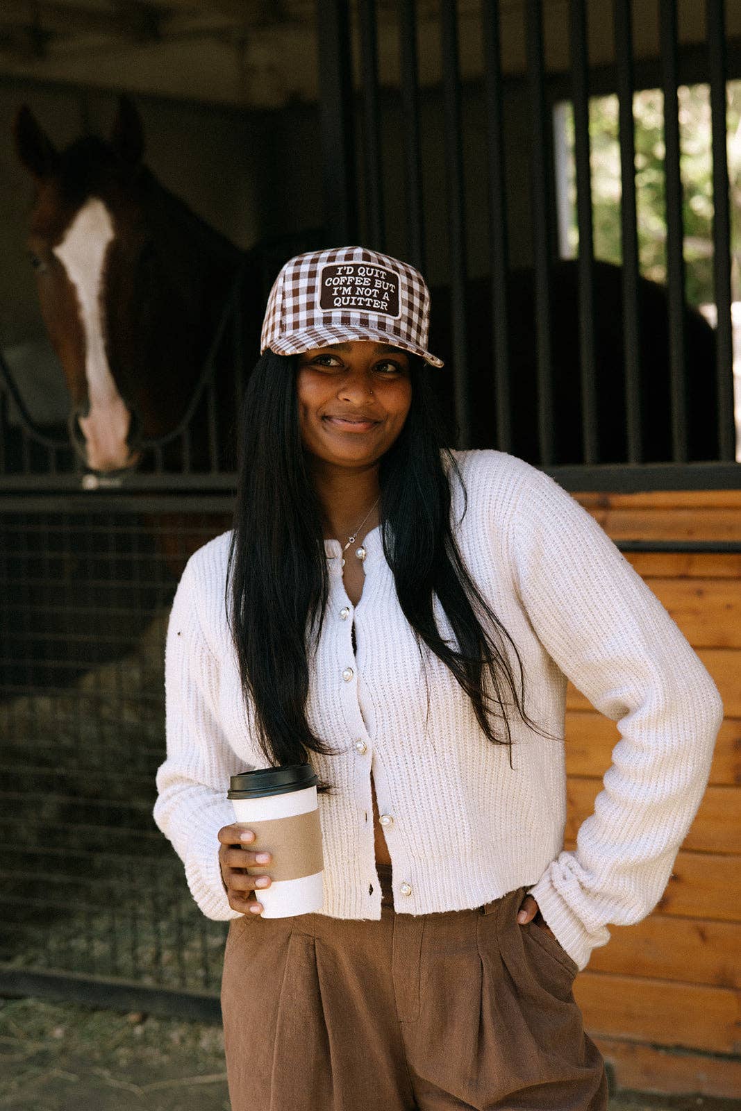 I'd Quit Coffee But I'm Not A Quitter Hat