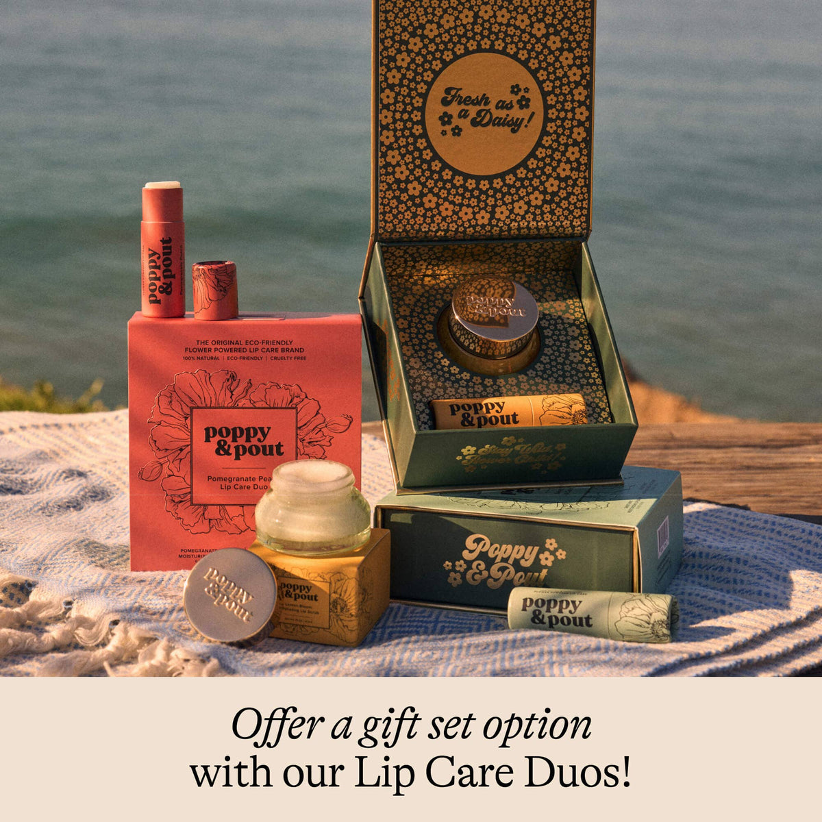 Poppy and Pout Lip Scrubs (Multiple Scents)