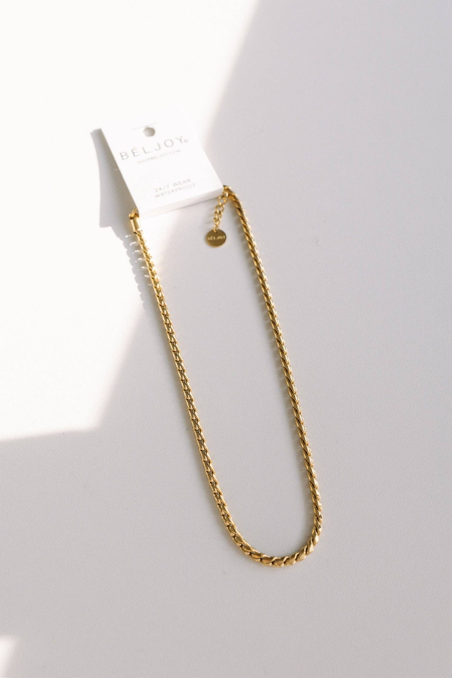 Margo Gold Rope Chain Necklace