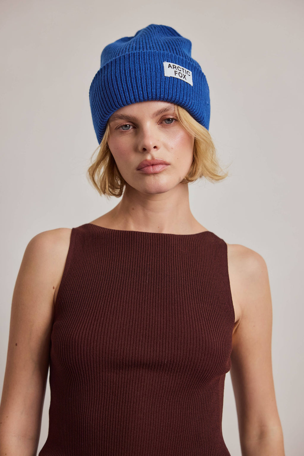Recycled Bottle Beanie - Ocean Blue