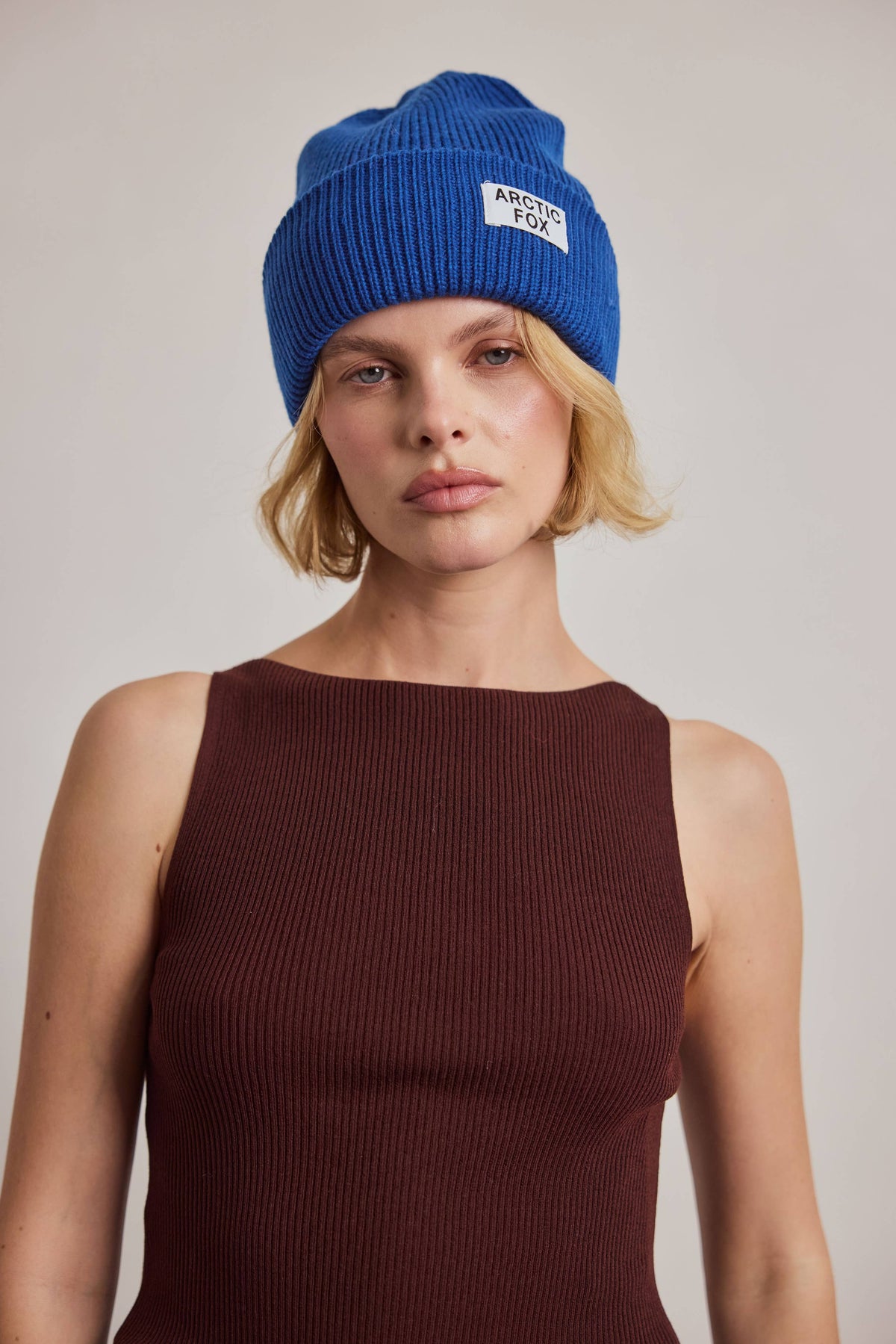 Recycled Bottle Beanie - Ocean Blue