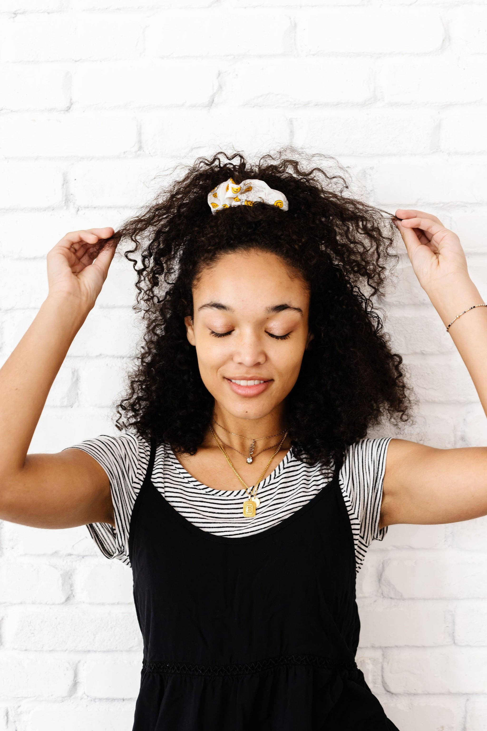 Be Happy Oversized Scrunchie