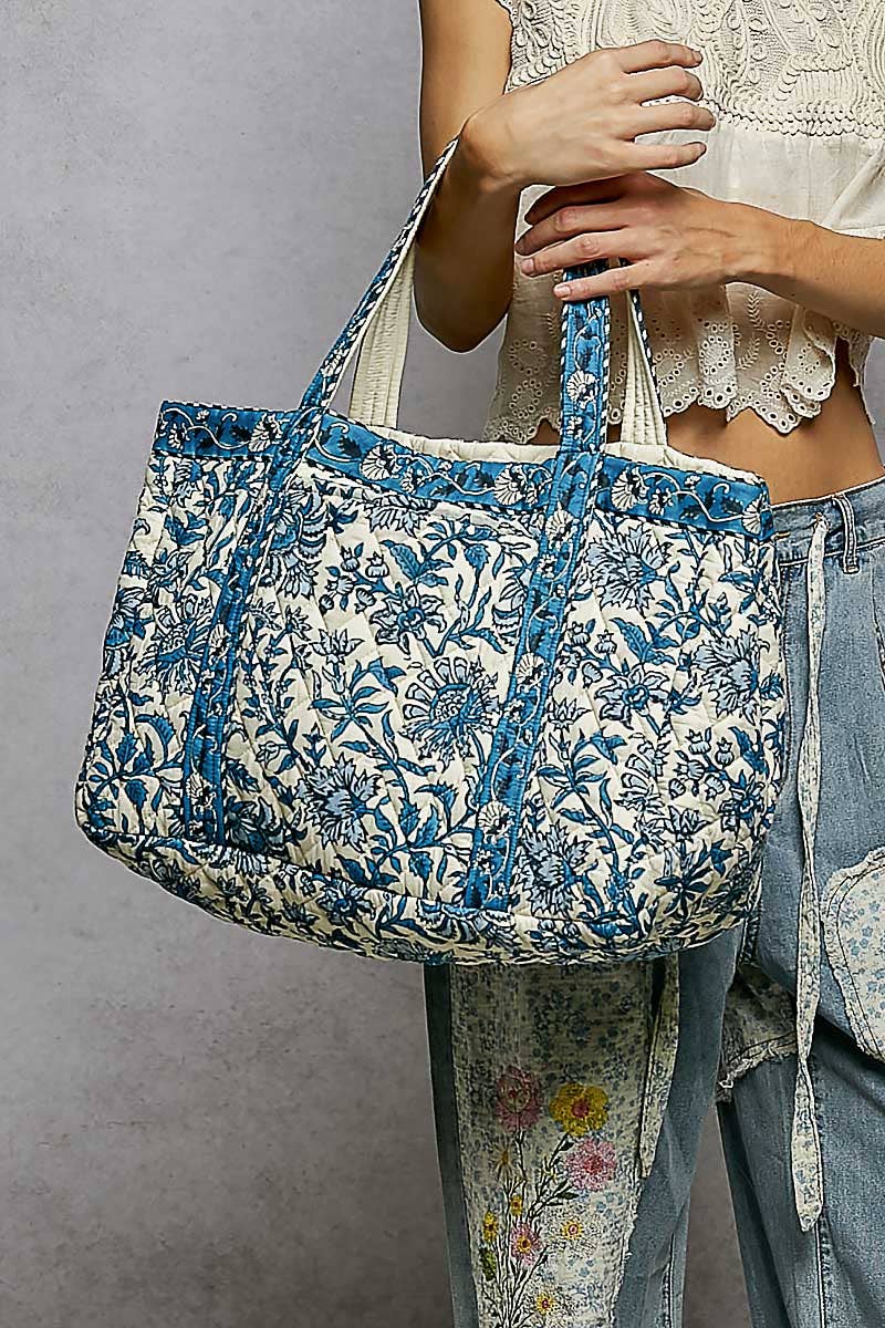 Everything Quilted Tote (Multiple Colors)