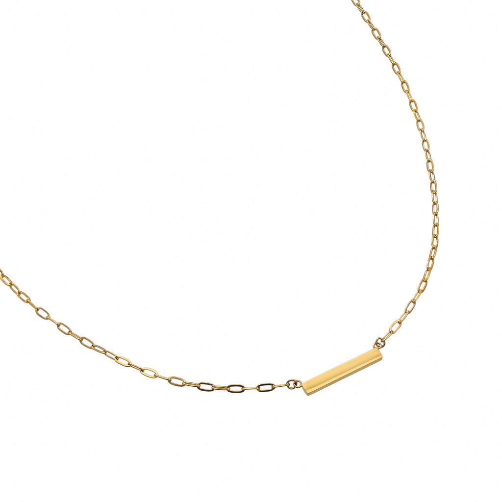 Waterproof Gold Mini Bar Paperclip Chain