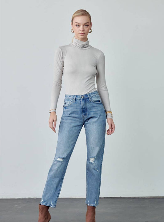 High Rise Mom Jeans