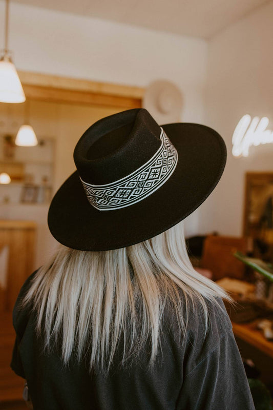 Tribal Ribbon Fedora